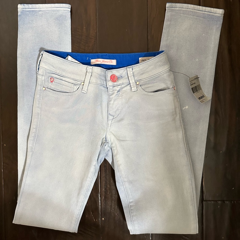 NWT Mavi Lindy low rise skinny size 24/34